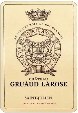 1989 er  Chateau Gruaud Larose, Quatrieme Grand Cru classe, AC St. Julien - Medoc  (0,75 l)