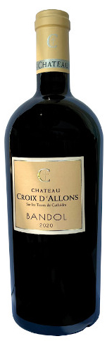 2020 er Ch. Croix d'Allons Rouge, AC Bandol (0,75 l)
